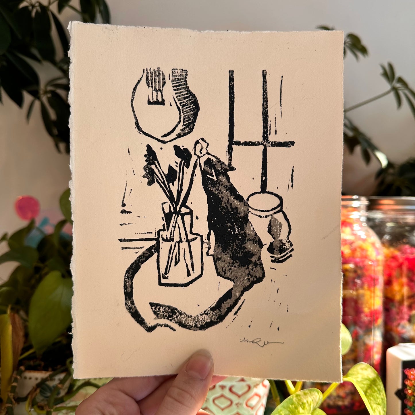 Marisha Lozada: Lino Prints