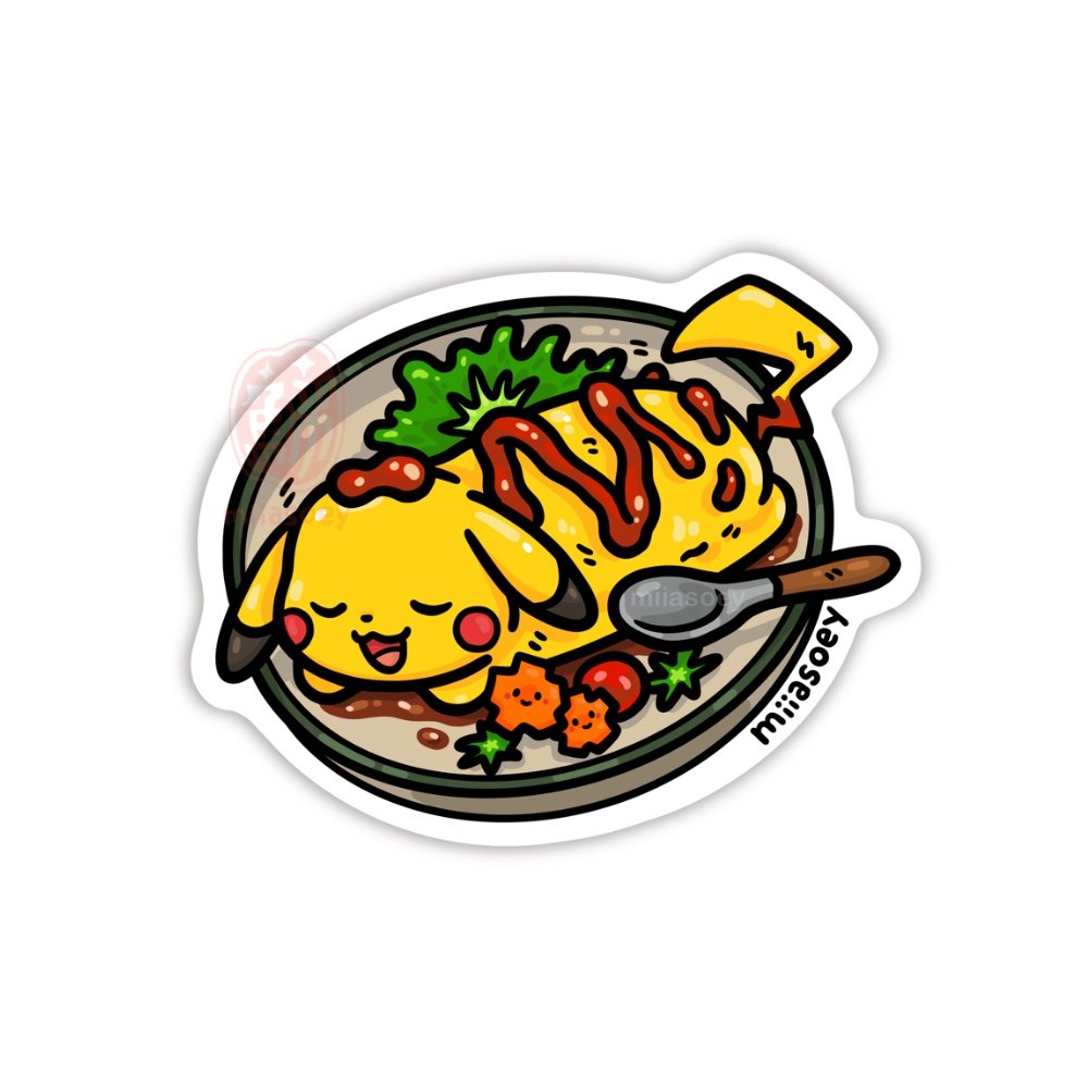miiasoey: Yummy Food Stickers