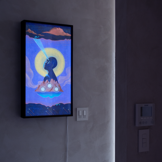 mosswater: Black Spring Lightboxes