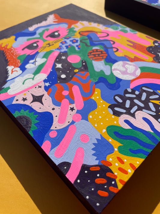 Kim Sielbeck: Cat Café Paintings