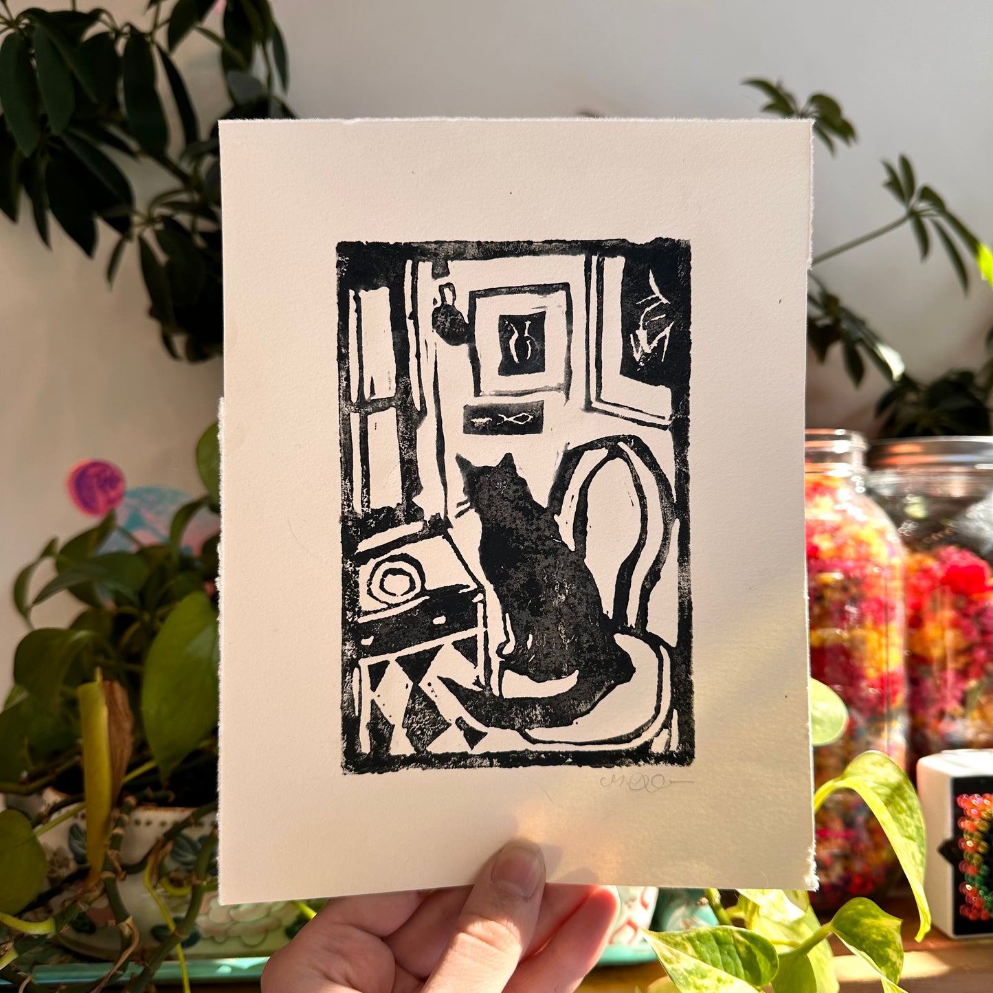 Marisha Lozada: Lino Prints