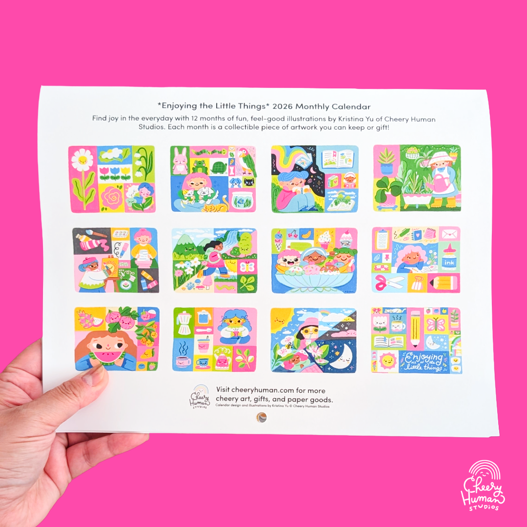 Cheery Human Studios: 2026 Calendar
