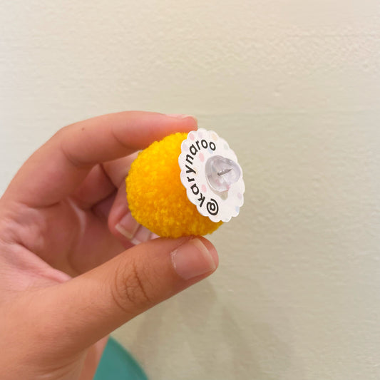 Karyn Lao: Pompom Pins