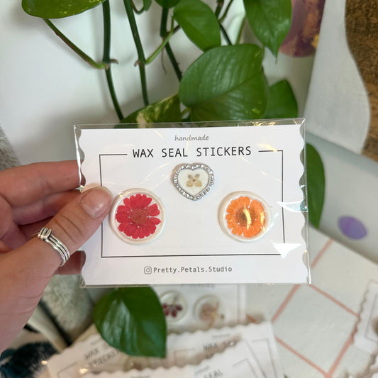 Pretty Petals Studio: Wax Seal Stickers