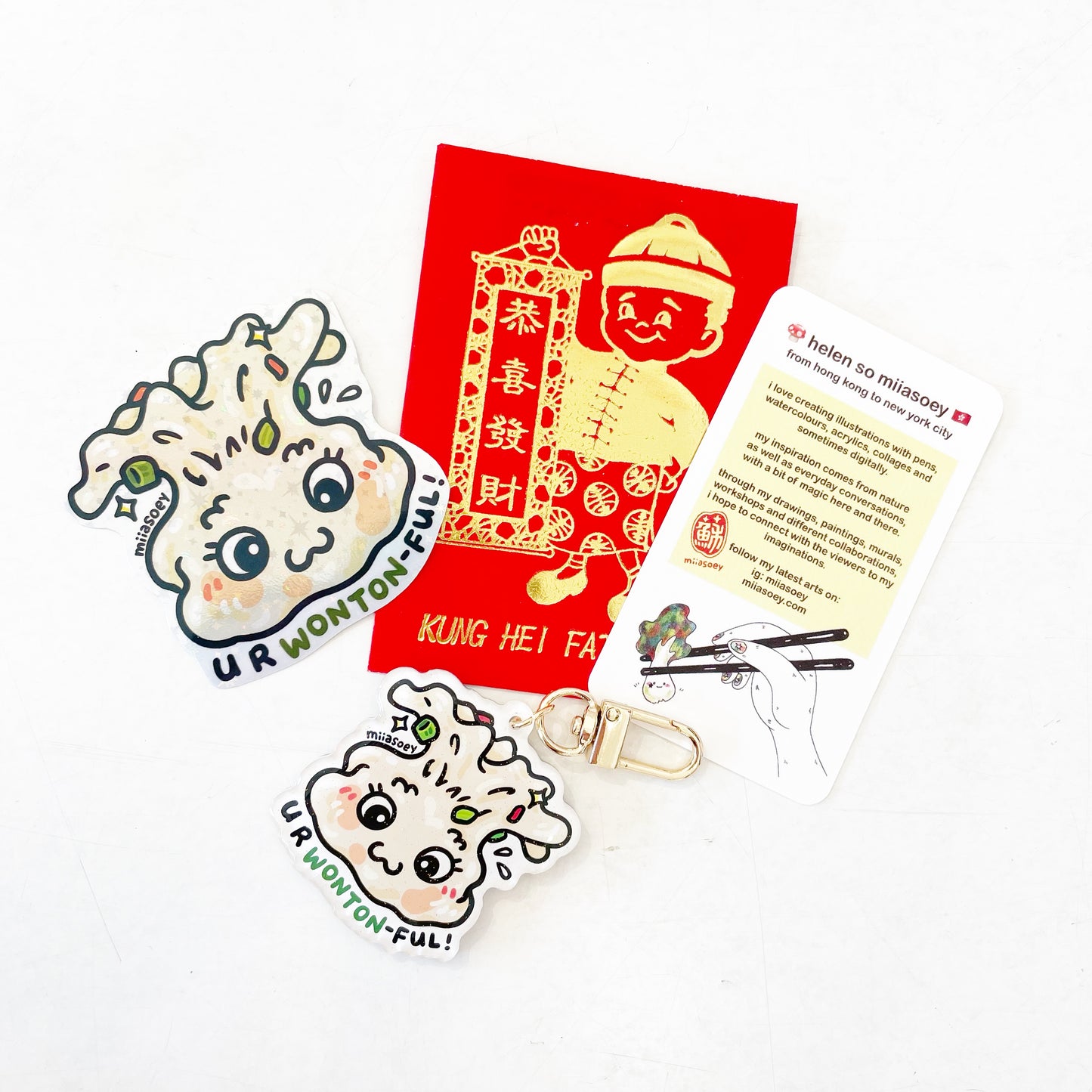 miiasoey: Keychain Packs