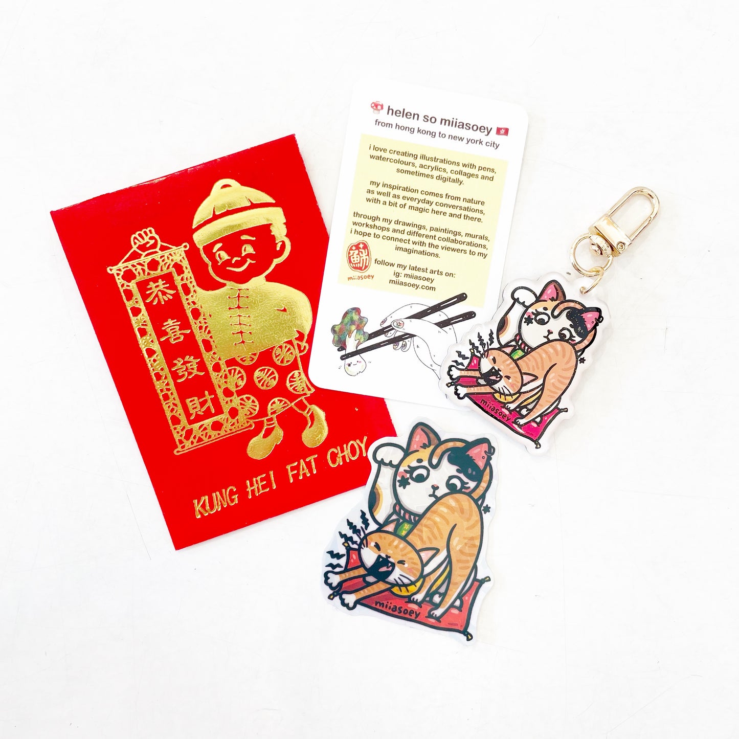 miiasoey: Keychain Packs