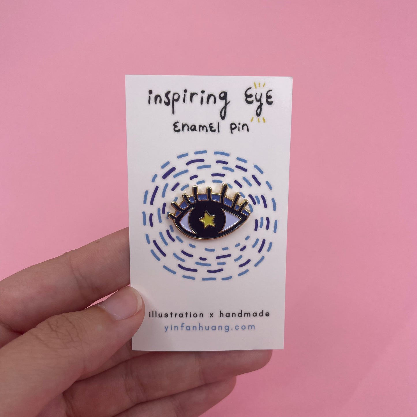 In Fun: Inspiring Eye Pin (IF)