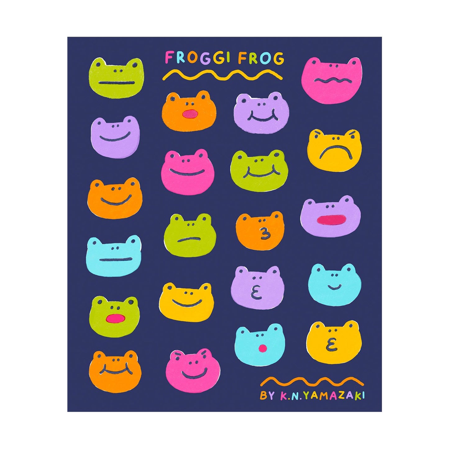 K. N. Yamazaki: Sticker Sheets