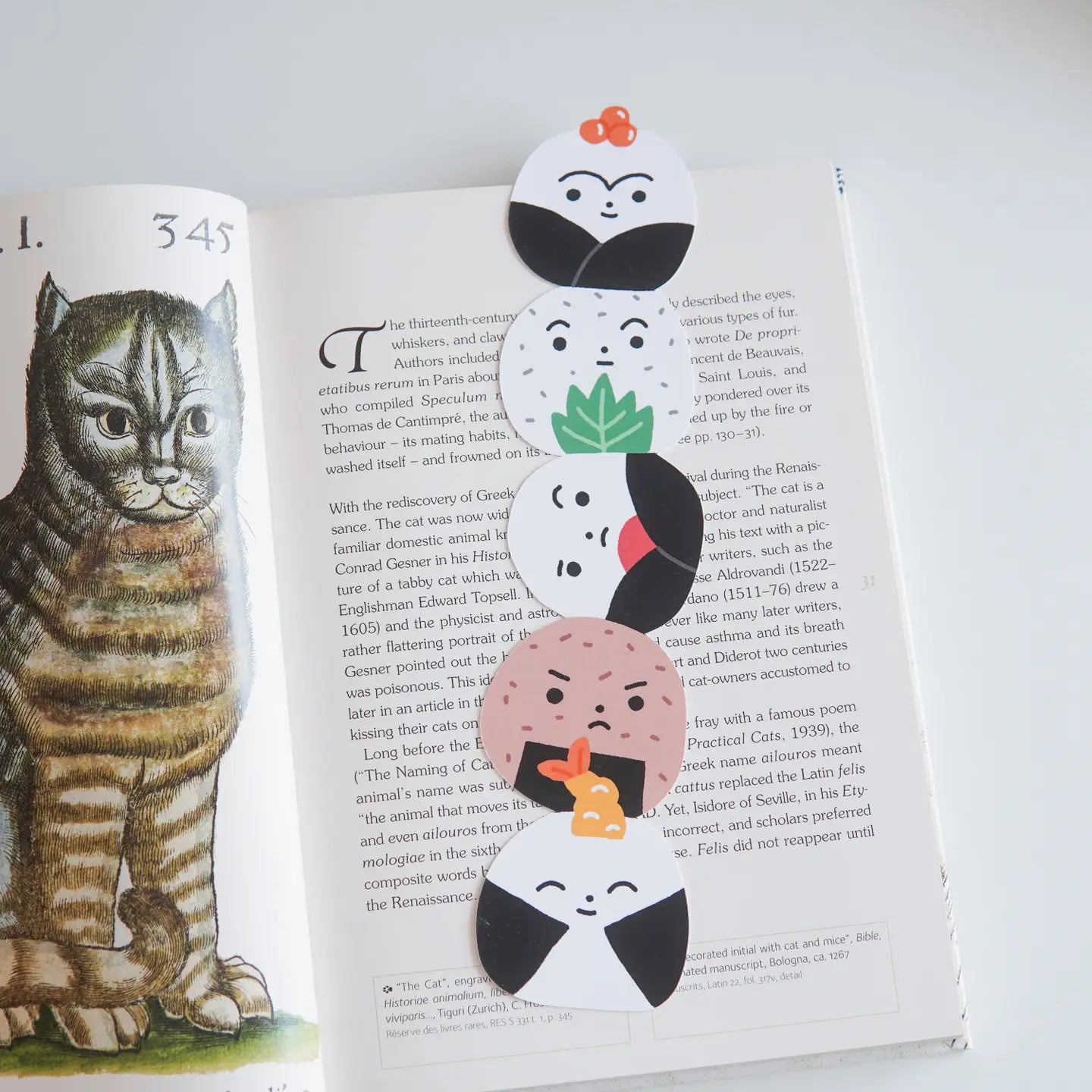 Megan Wang: Onigiri Stack Bookmark