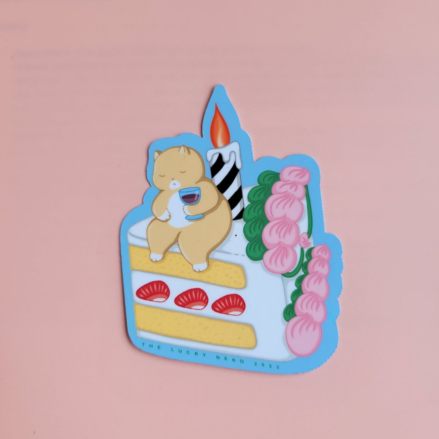 Millie Wollney: Harley in the Sky Sticker