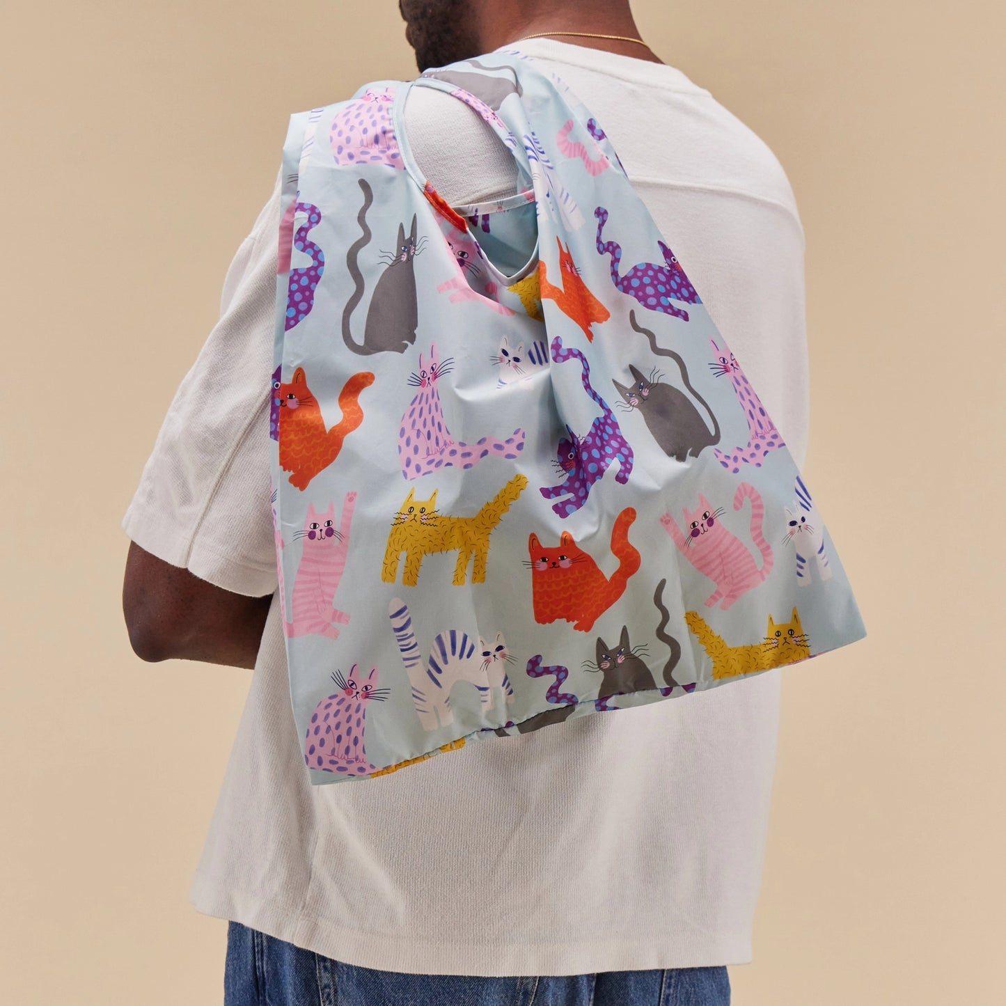 Original Duckhead: Arty Cats Reusable Bags