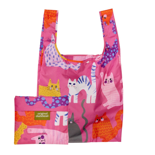 Original Duckhead: Arty Cats Reusable Bags