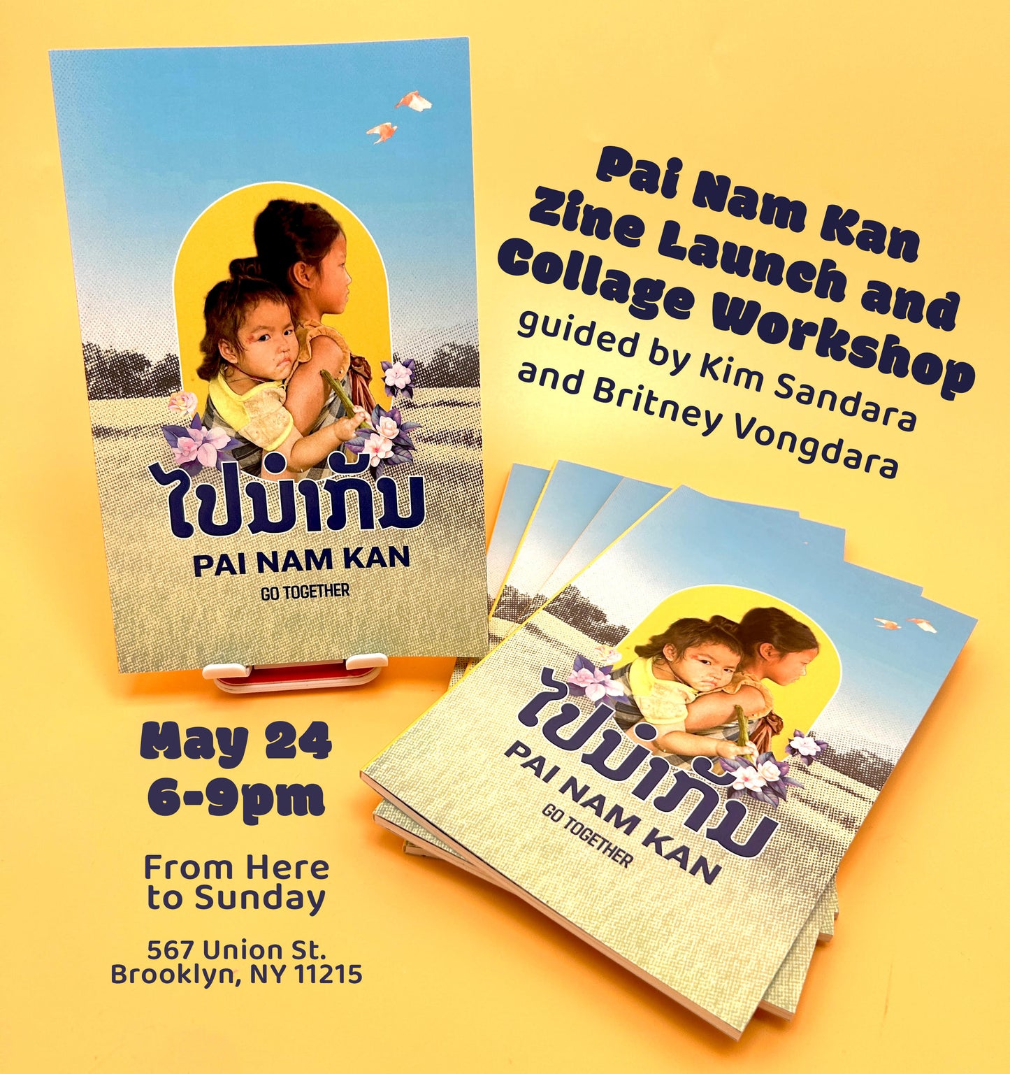 Kim Sandara: Zine Launch & Workshop (MAY 24)