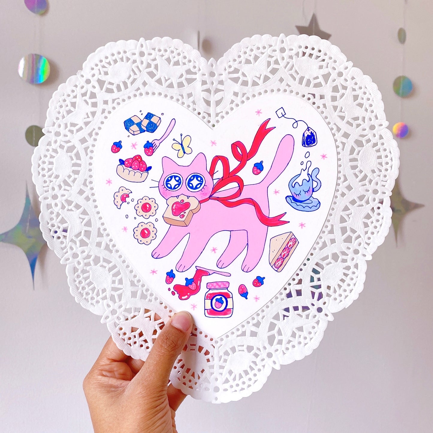 Radhia Rahman: Doily Drawing