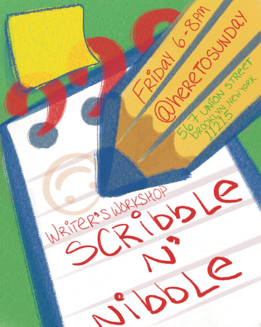 Scribble n' Nibble Writer's Workshop (JAN 23)