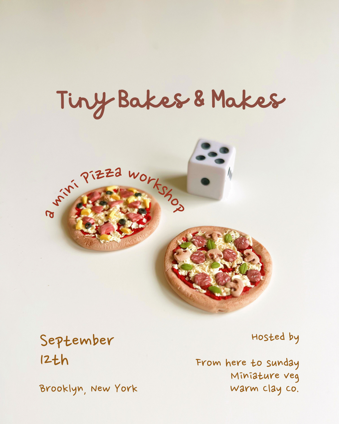 Tiny Bakes & Makes: A Mini Pizza Workshop (SEP 12) - ACCESS