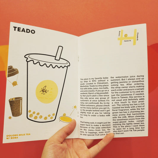 Wen Chen: BOBA Vol. 1 Zine