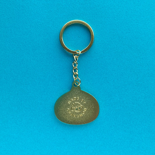 Maison Chanamon: Dumpling Bao Enamel Keychain