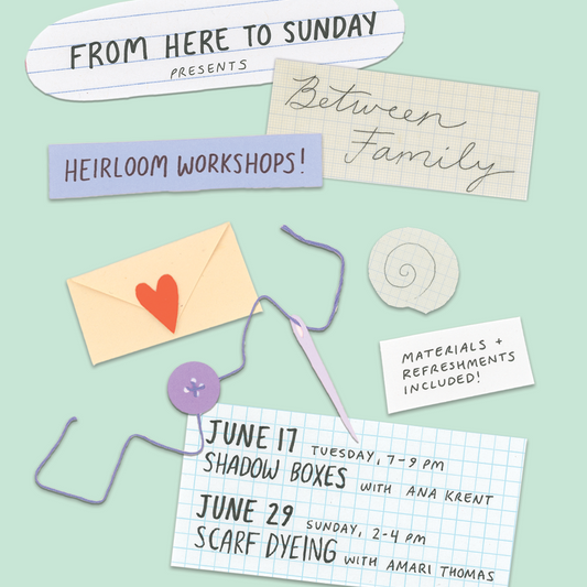 Heirloom Workshop I: Shadow Boxes (JUNE 17) - ACCESS