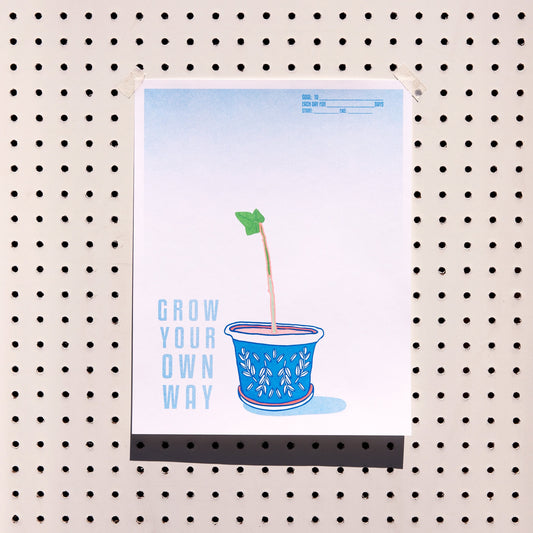 ILOOTPAPERIE: "Grow Your Own Way" Topiary Goal Tracker Kit