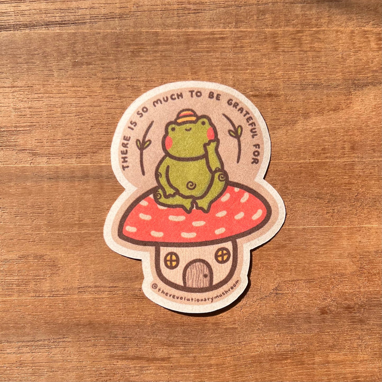 The Revolutionary Mushroom: Stickers