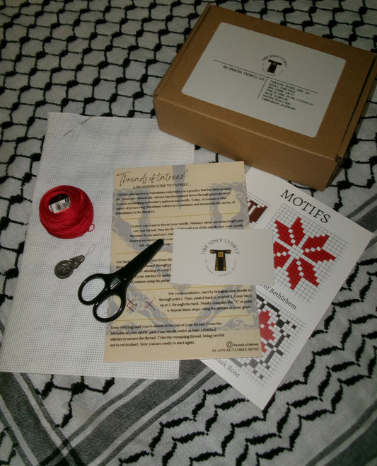 @threads.of.tatreez: Beginner's Tatreez Kit