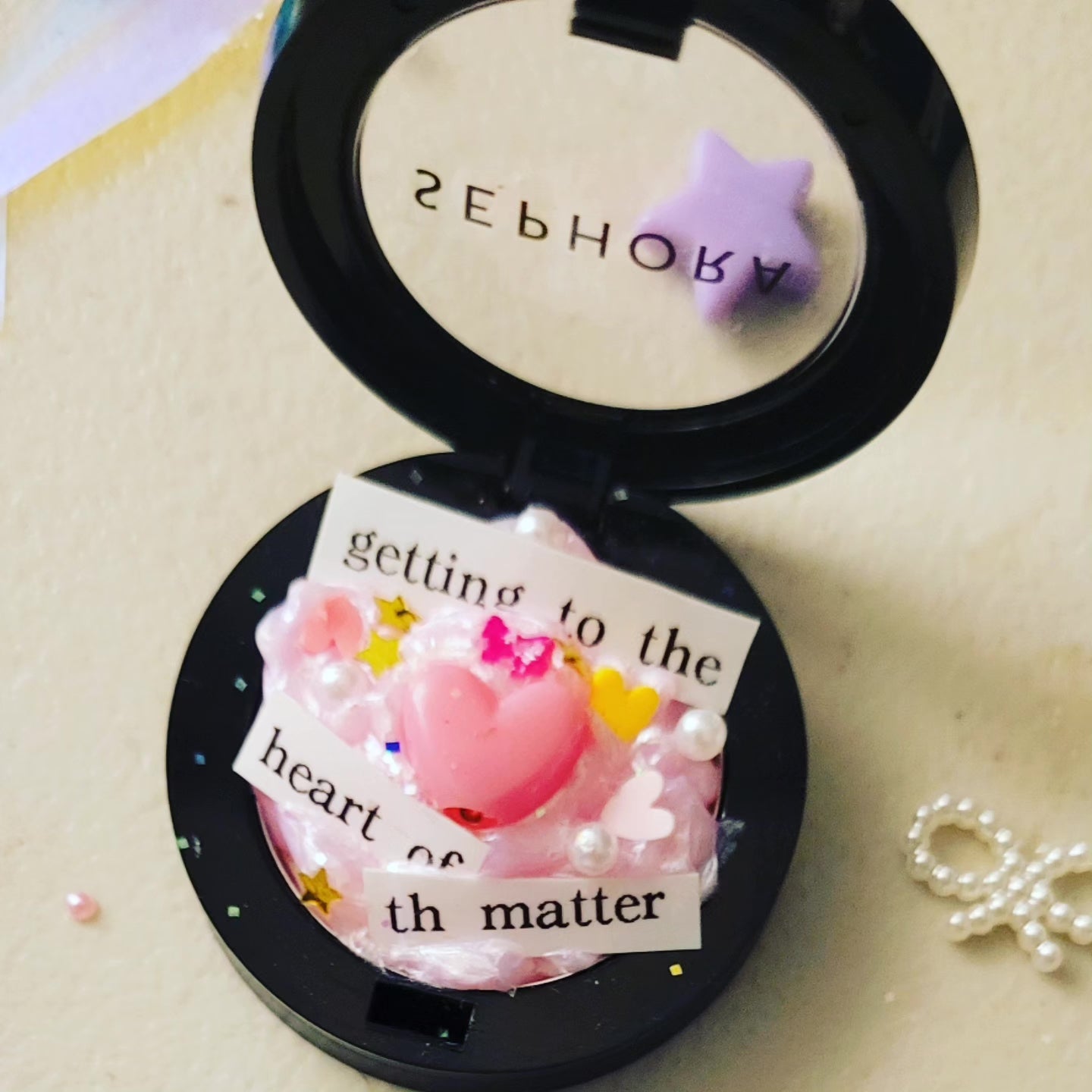 Sabrina Sims: Make-Up Compact Sculptures