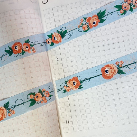 Kelsey Short: Eye Peony Washi Tape