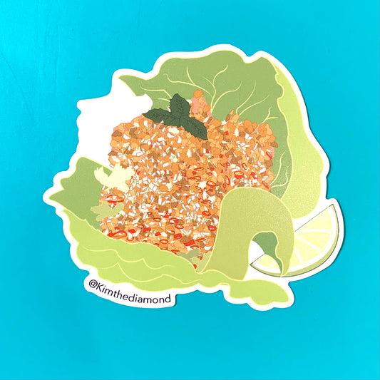 Kim Sandara: Lao Food Sticker Pack