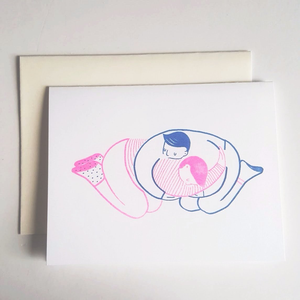 Allison Tran: Cuddling Cards
