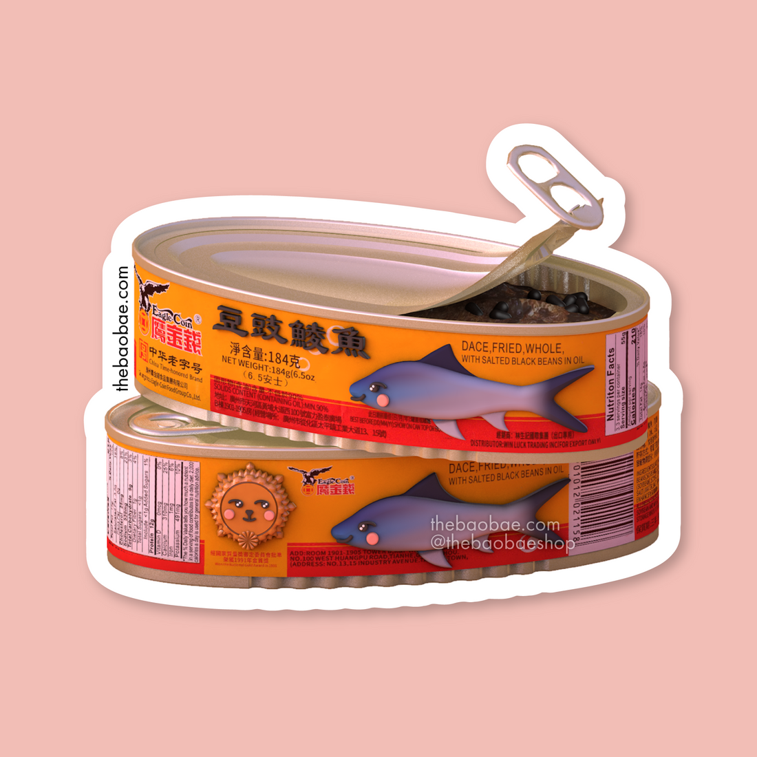 The Bao Bae: Stickers