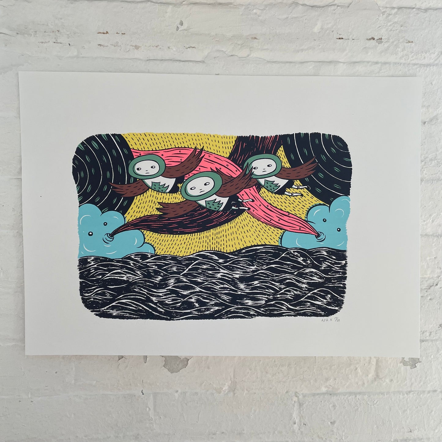 Aya Kakeda: Misc Silkscreen Prints
