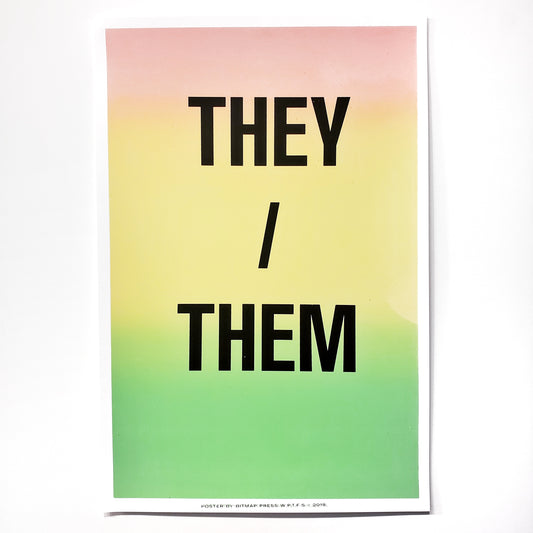 Bitmap Press: Pronoun Prints