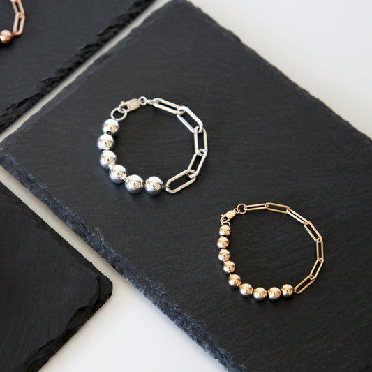 Ellen Chiu: Ball & Chain Bracelet