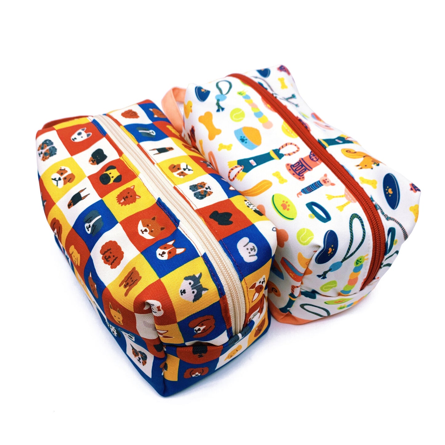 Fuzzy Pals: Zip Pouches