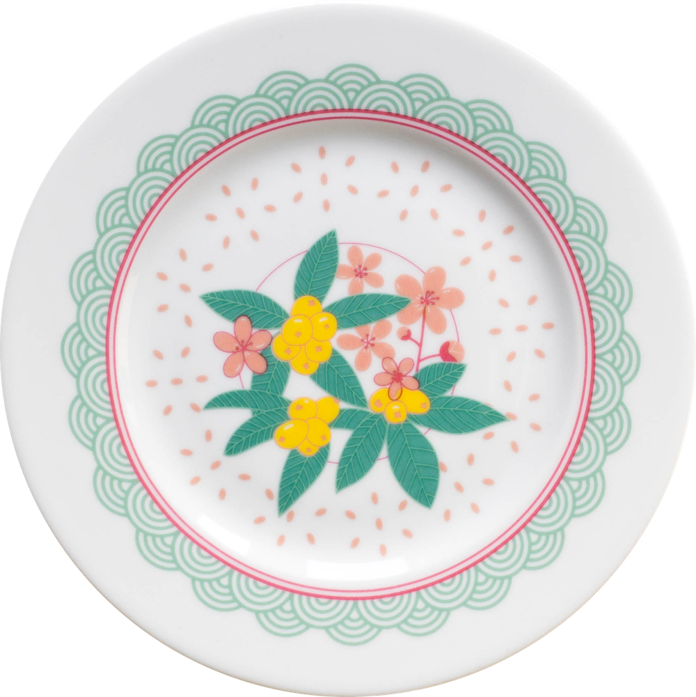 Gwan-Im: Porcelain Plates