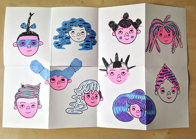 Helen Chau: Hair Piece Zine