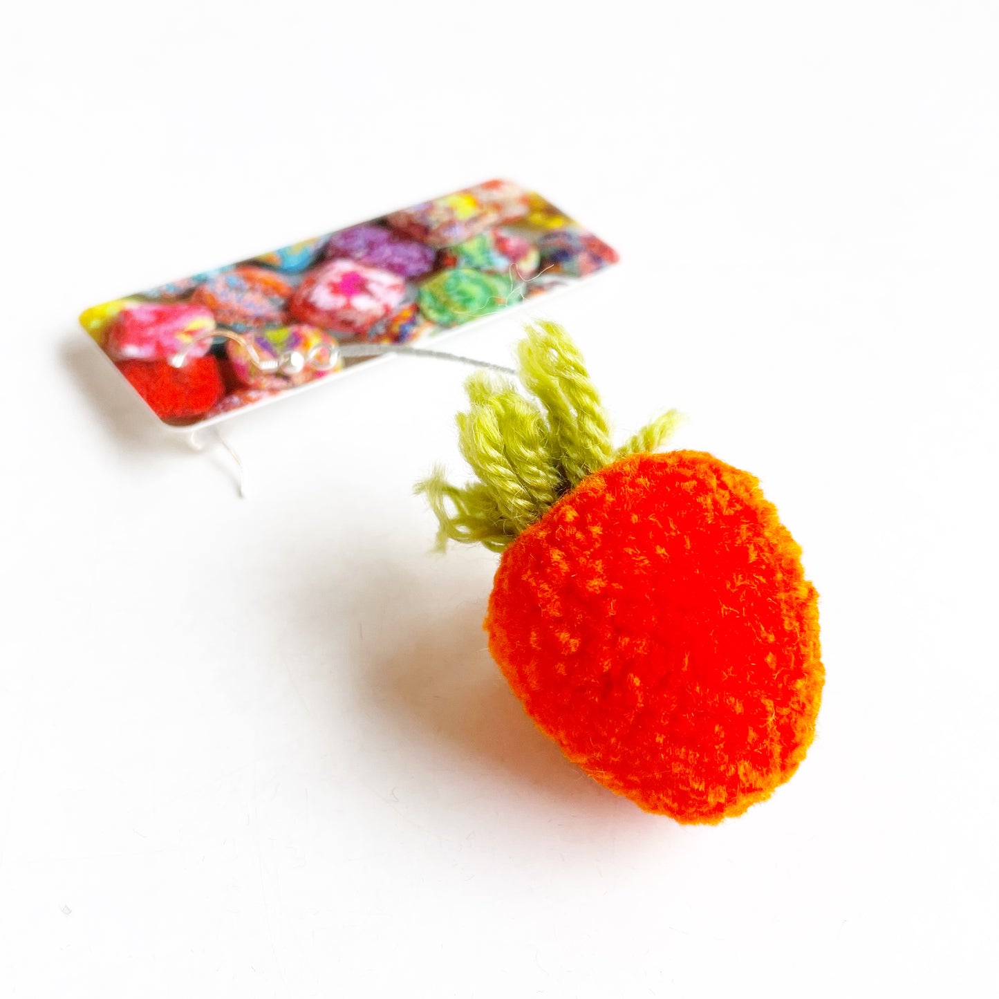 Karyn Lao: Pompom Earrings