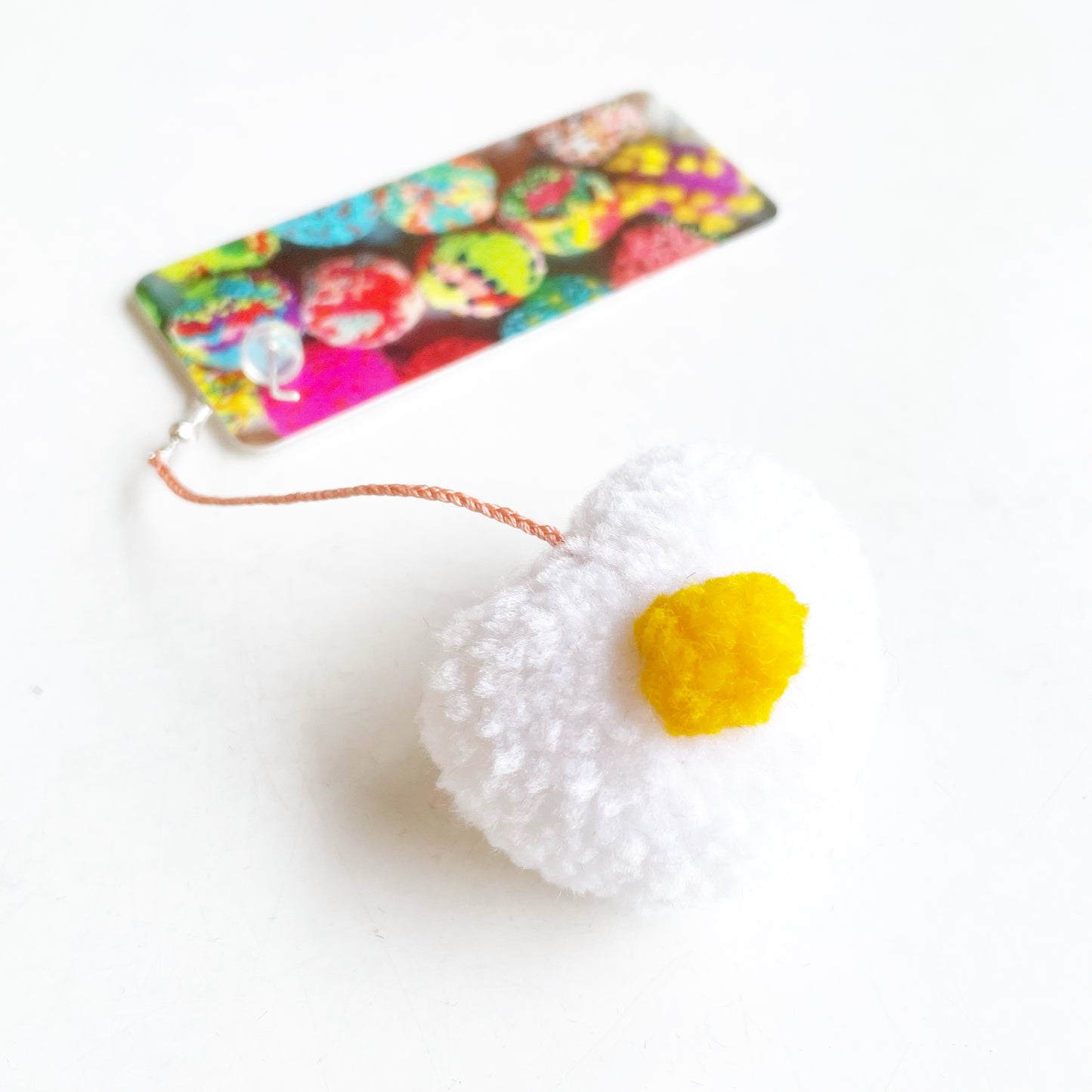 Karyn Lao: Pompom Earrings