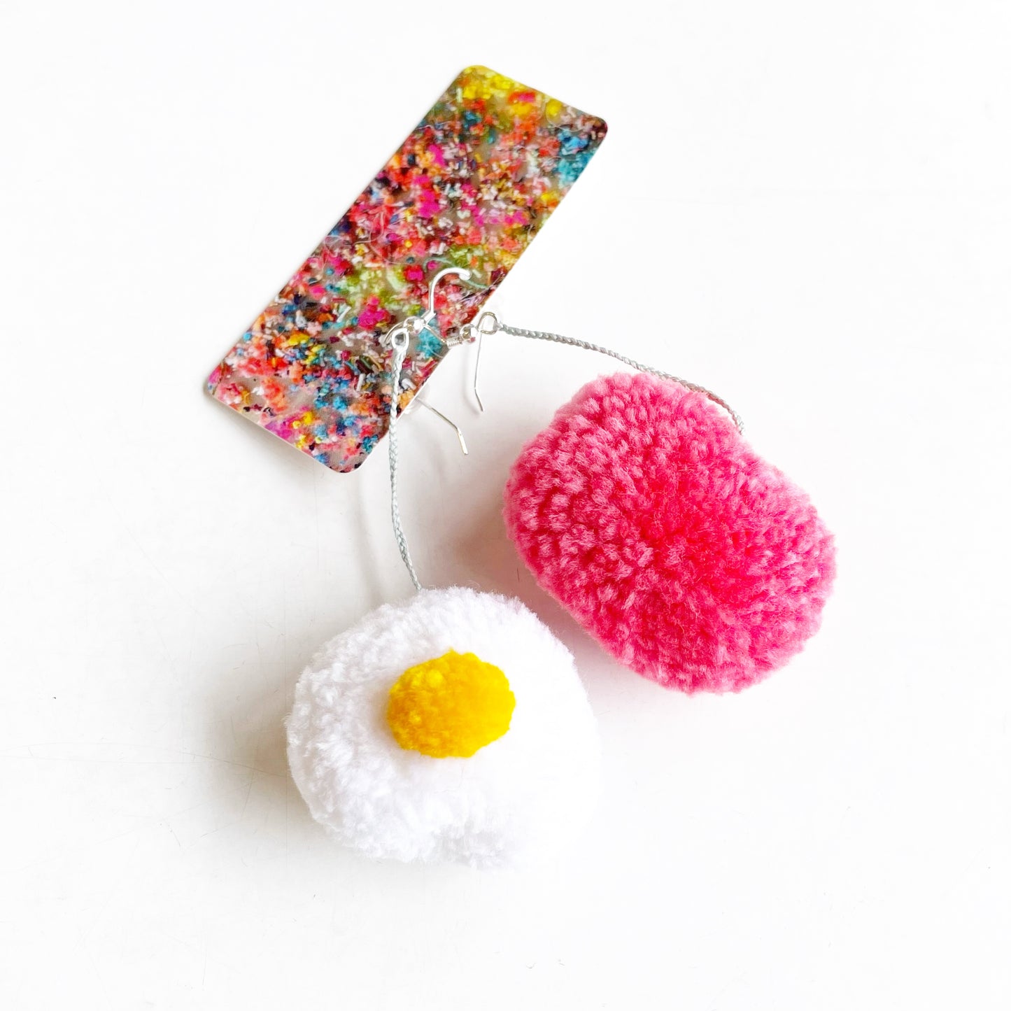 Karyn Lao: Pompom Earrings