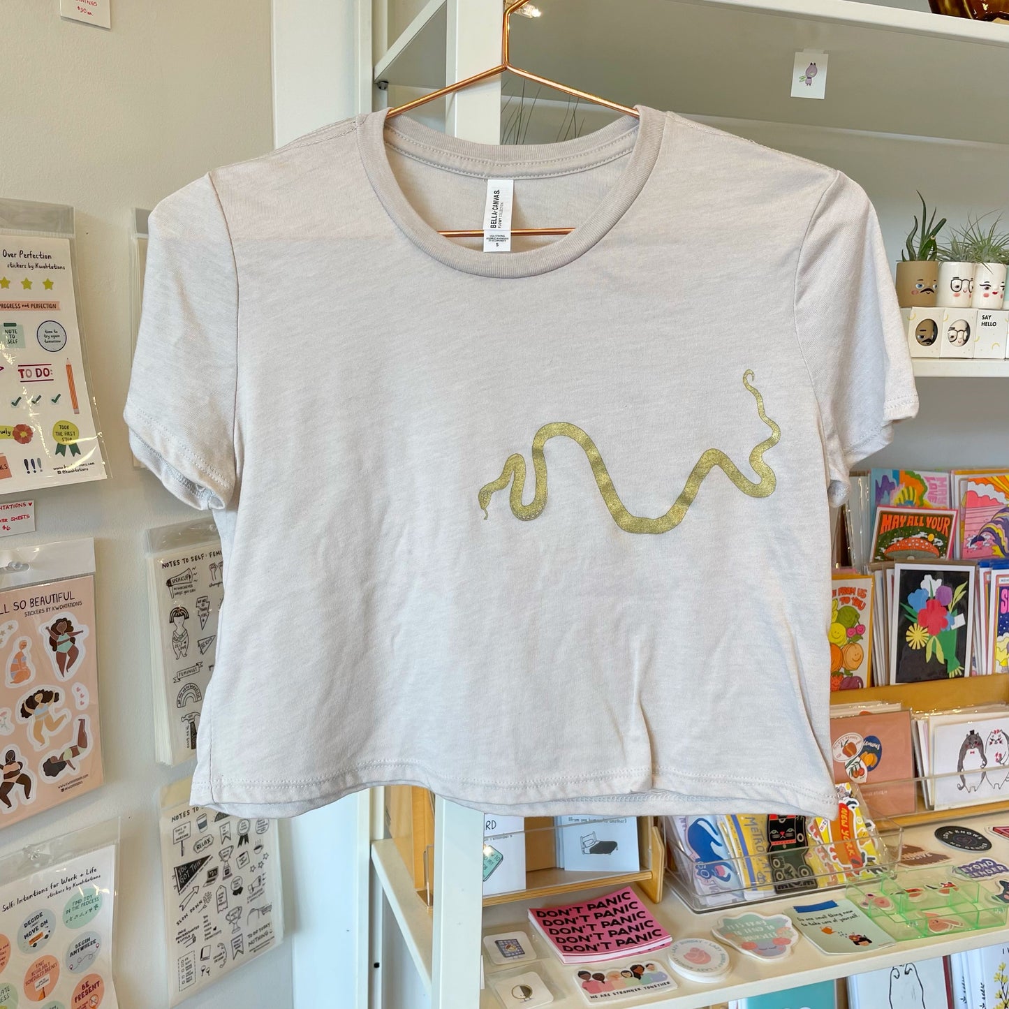 Sarofox: Snake Cropped T-shirt