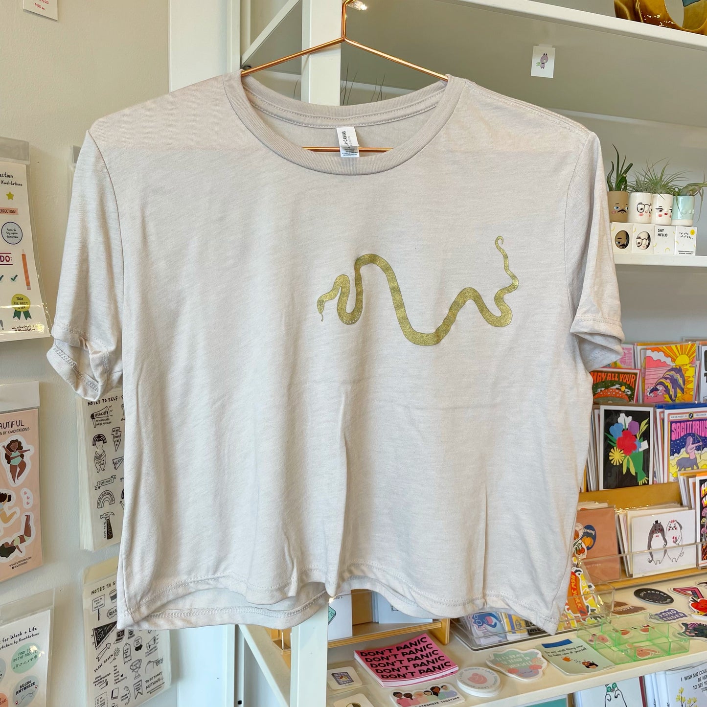 Sarofox: Snake Cropped T-shirt
