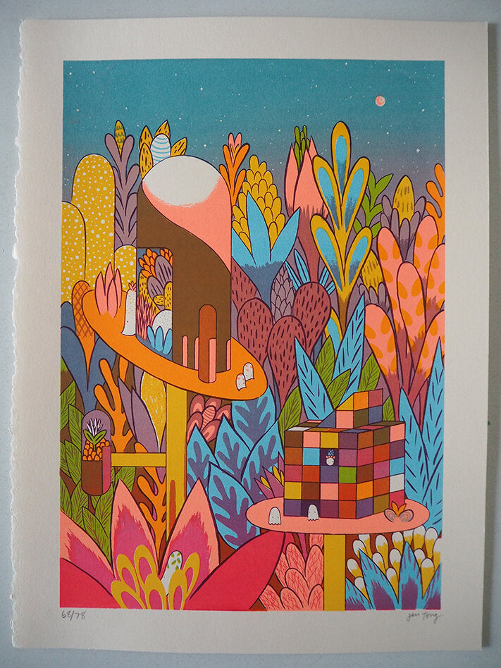 Jen Tong: Silkscreen Prints