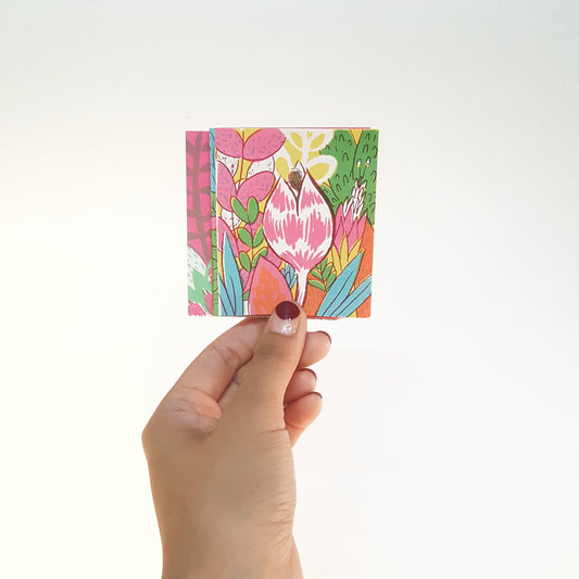 Jen Tong: Bloom Mini Accordion Book
