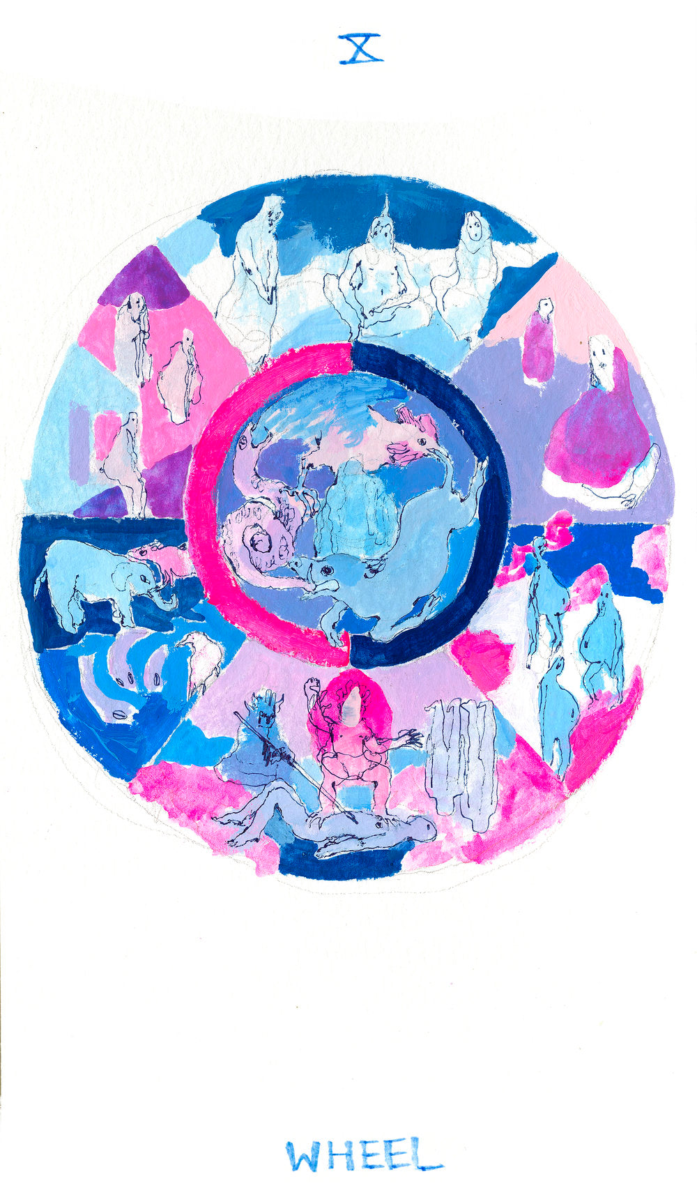 Jia Sung: Trickster's Journey Tarot Prints