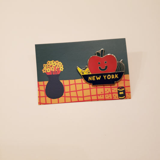 K. N. Yamazaki: New York Enamel Pins
