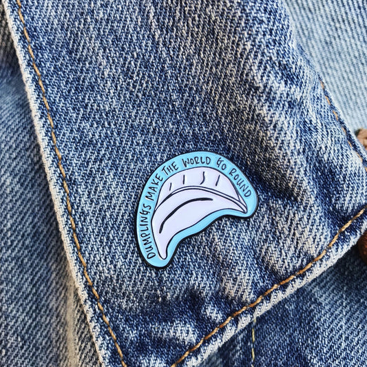 Kwohtations: Dumpling Enamel Pin