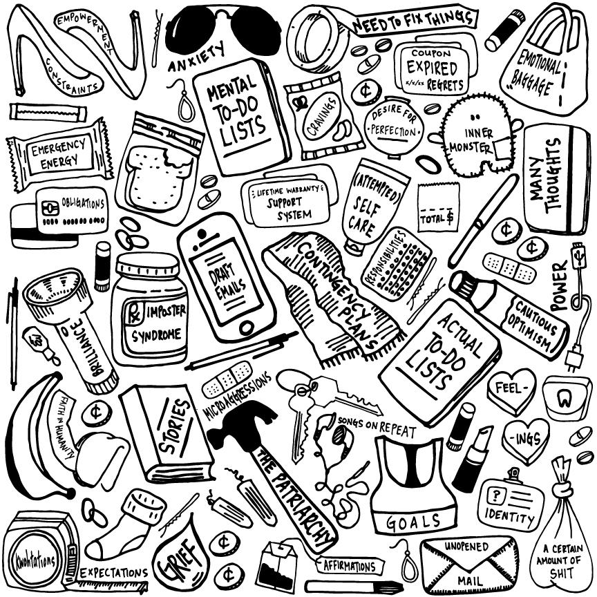 Kwohtations: What We Carry Tote