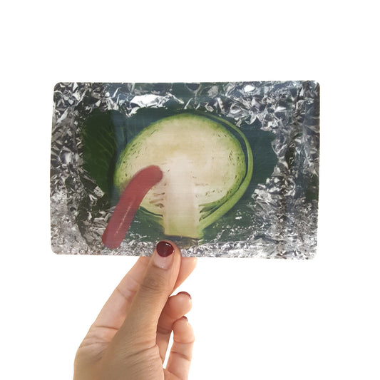 LAZY MOM: Hot Dog in Cabbage Lenticular