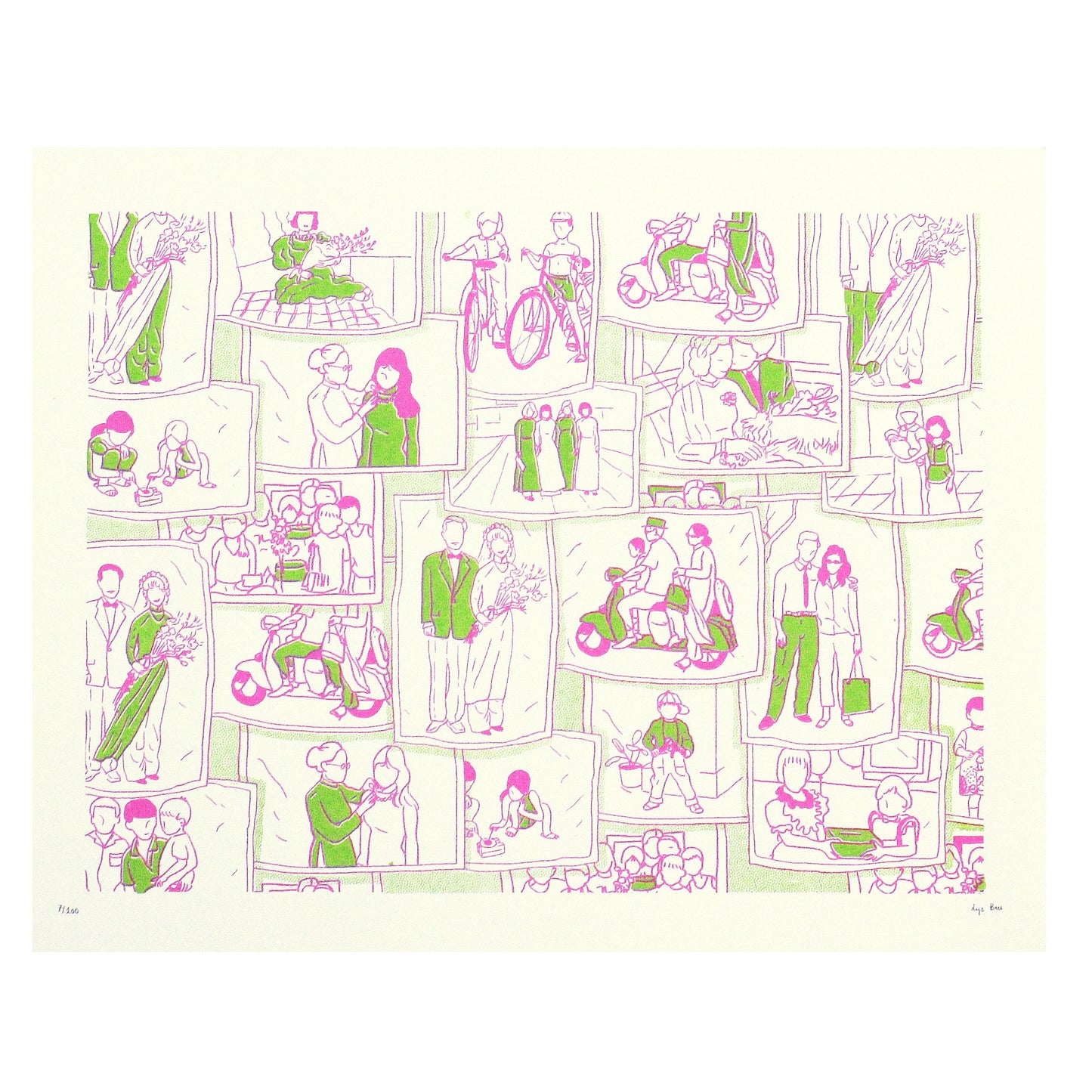 Lys Bui: Silkscreen Prints